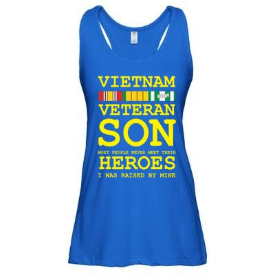 Vietnam Veteran Son Gift For Veterans Day Gift Ladies Essential Flowy Tank