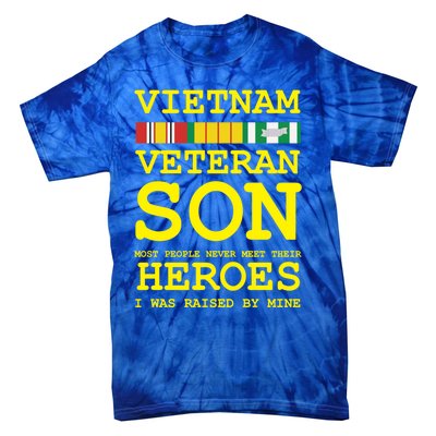 Vietnam Veteran Son Gift For Veterans Day Gift Tie-Dye T-Shirt