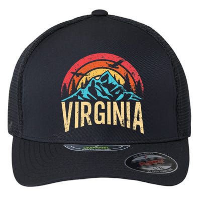 Virginia Virginia State Retro Virginia Flexfit Unipanel Trucker Cap