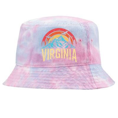 Virginia Virginia State Retro Virginia Tie-Dyed Bucket Hat