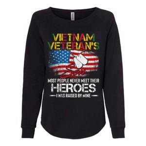 Vietnam Veterans Son Vietnam Vet Gift Womens California Wash Sweatshirt