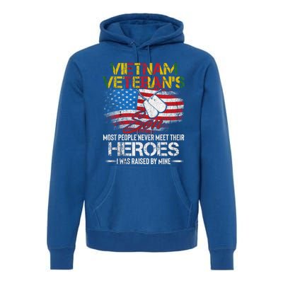 Vietnam Veterans Son Vietnam Vet Gift Premium Hoodie