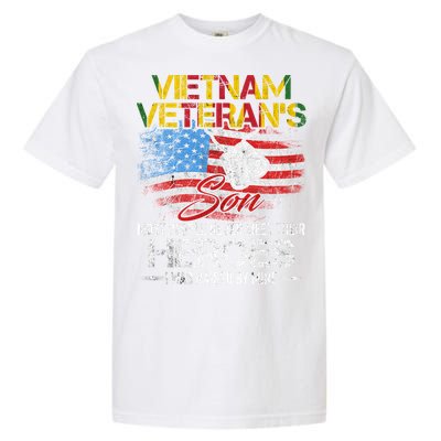 Vietnam Veterans Son Vietnam Vet Gift Garment-Dyed Heavyweight T-Shirt