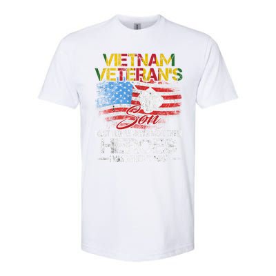 Vietnam Veterans Son Vietnam Vet Gift Softstyle CVC T-Shirt