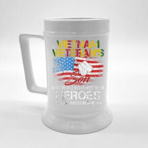 Vietnam Veterans Son Vietnam Vet Gift Beer Stein