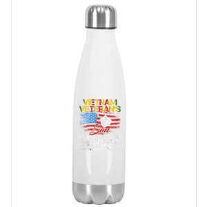 Vietnam Veterans Son Vietnam Vet Gift Stainless Steel Insulated Water Bottle