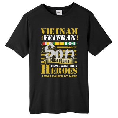 Vietnam Veterans Son Vietnam Vet Gift Tall Fusion ChromaSoft Performance T-Shirt