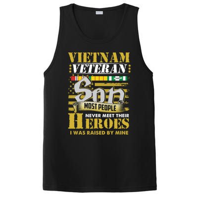 Vietnam Veterans Son Vietnam Vet Gift PosiCharge Competitor Tank