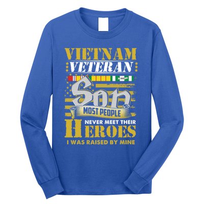 Vietnam Veterans Son Vietnam Vet Gift Long Sleeve Shirt