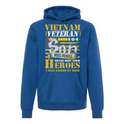 Vietnam Veterans Son Vietnam Vet Gift Premium Hoodie