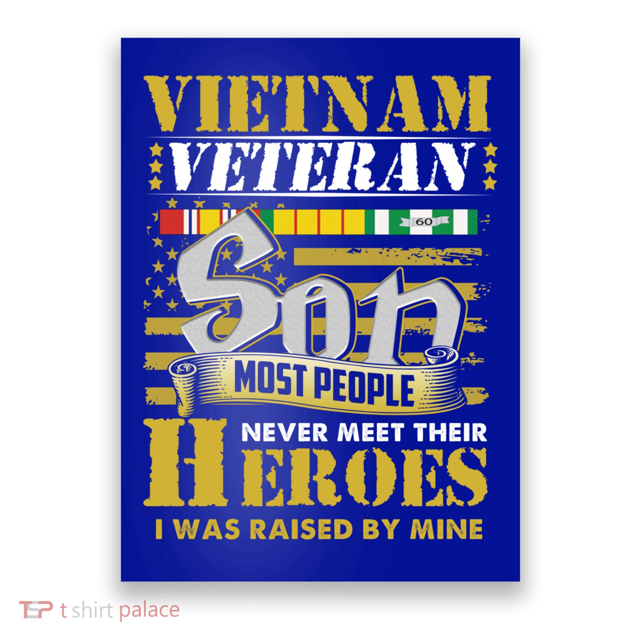 Vietnam Veterans Son Vietnam Vet Gift Poster
