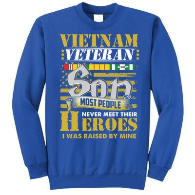 Vietnam Veterans Son Vietnam Vet Gift Tall Sweatshirt