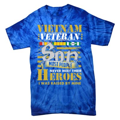 Vietnam Veterans Son Vietnam Vet Gift Tie-Dye T-Shirt