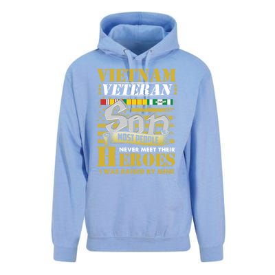 Vietnam Veterans Son Vietnam Vet Gift Unisex Surf Hoodie