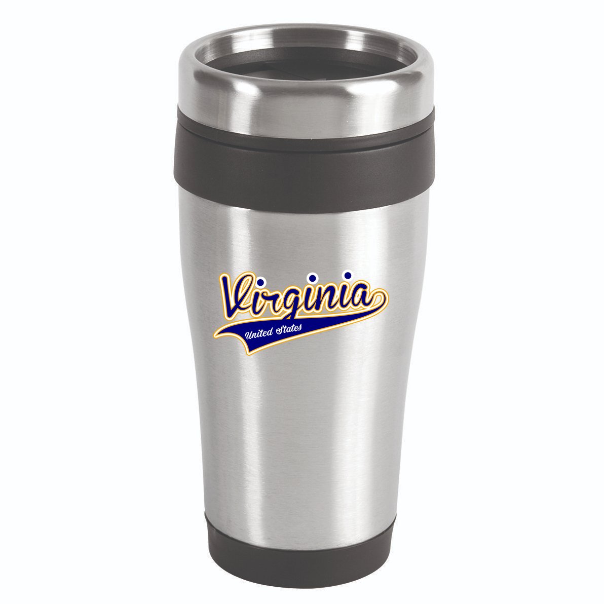 Virginia Varsity Style 16oz Travel Tumbler