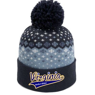 Virginia Varsity Style The Baniff Cuffed Pom Beanie