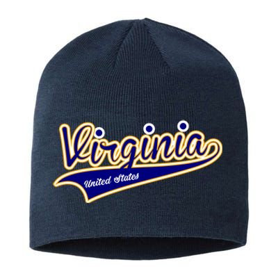 Virginia Varsity Style Sustainable Beanie