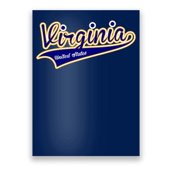 Virginia Varsity Style Poster