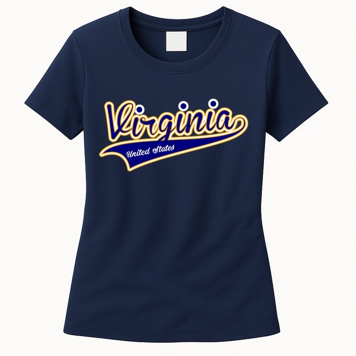 Virginia Varsity Style Womens T-Shirt