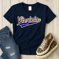 Virginia Varsity Style Womens T-Shirt