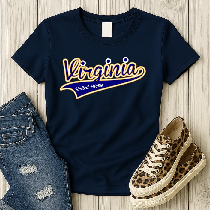 Virginia Varsity Style Womens T-Shirt