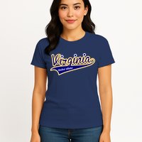 Virginia Varsity Style Womens T-Shirt