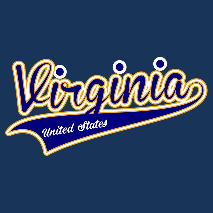 Virginia Varsity Style Womens T-Shirt