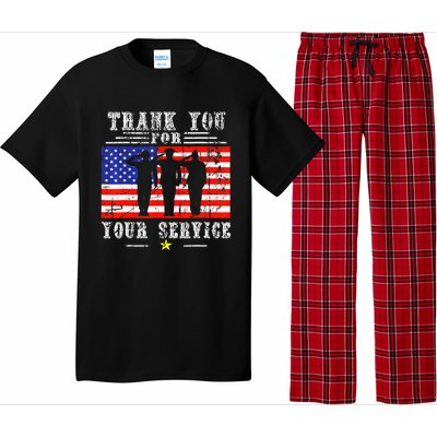 Vintage Veteran Thank You For Your Service Veterans Day Pajama Set