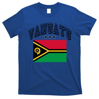 Vanuatu Vintage Throwback Flag Souvenir Gift T-Shirt