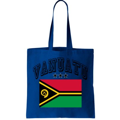 Vanuatu Vintage Throwback Flag Souvenir Gift Tote Bag