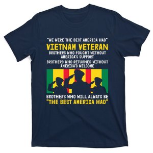 Vietnam Veteran The Best America Veteran Day T-Shirt