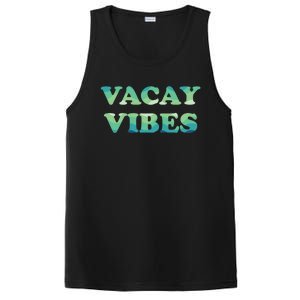 Vacay Vibes Tropical Beach Family Vacation Summer Graphic Gift PosiCharge Competitor Tank