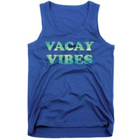 Vacay Vibes Tropical Beach Family Vacation Summer Graphic Gift Tank Top