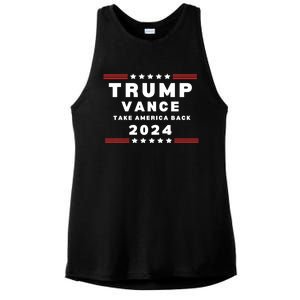 Vance Vp Trump Vice President Vance Trump 2024 Ladies PosiCharge Tri-Blend Wicking Tank