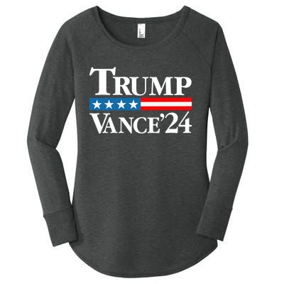 Vance Vp Trump Vice President Vance Trump 2024 Vp Usa Election Patriotic Women's Perfect Tri Tunic Long Sleeve Shirt