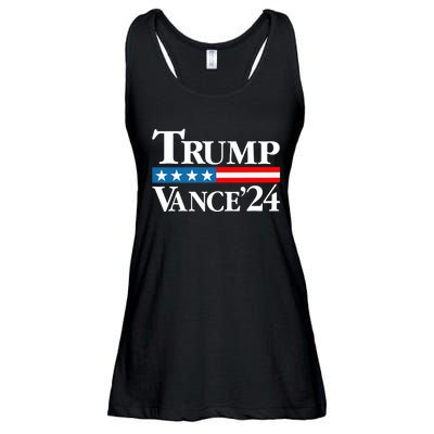 Vance Vp Trump Vice President Vance Trump 2024 Vp Usa Election Patriotic Ladies Essential Flowy Tank