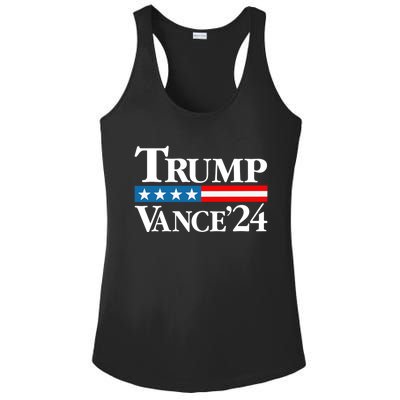 Vance Vp Trump Vice President Vance Trump 2024 Vp Usa Election Patriotic Ladies PosiCharge Competitor Racerback Tank