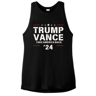 Vance Vp Trump Vice President Vance Trump 2024 Great Gift Ladies PosiCharge Tri-Blend Wicking Tank