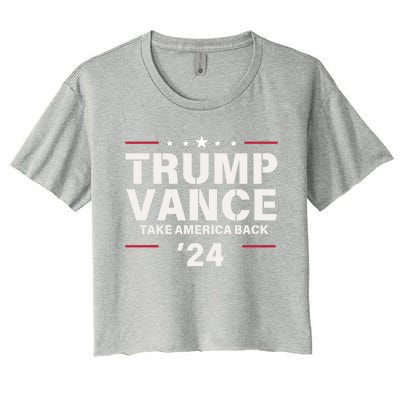 Vance Vp Trump Vice President Vance Trump 2024 Great Gift Women's Crop Top Tee