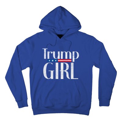 Vintage Vote Trump Republican Us Flag 2024 Gift Hoodie