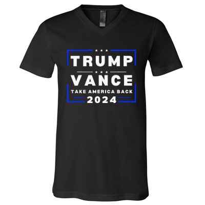 Vance Vp Trump Vice President Vance Trump 2024 Red V-Neck T-Shirt