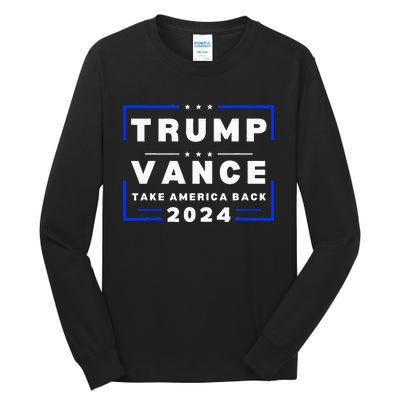 Vance Vp Trump Vice President Vance Trump 2024 Red Tall Long Sleeve T-Shirt