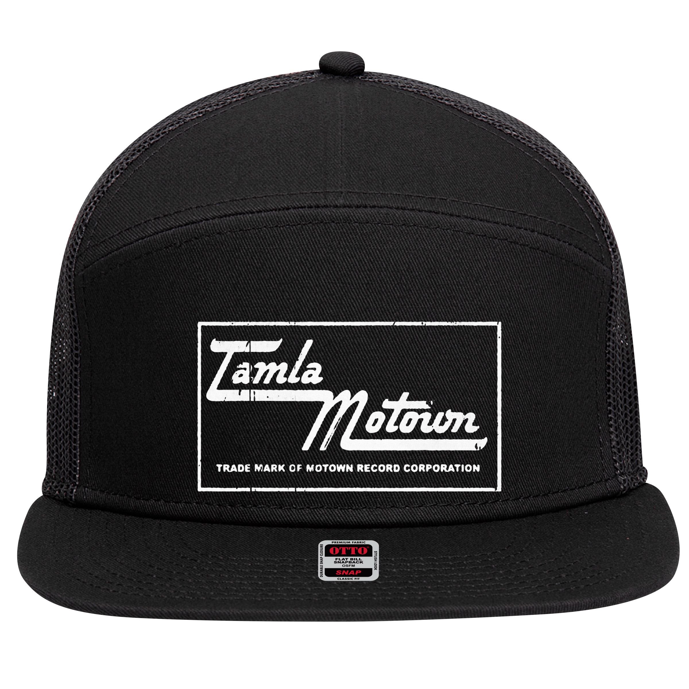 Vintage Vintage Taml Motown 7 Panel Mesh Trucker Snapback Hat