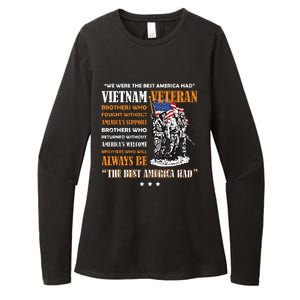 Vietnam Veteran The Best America Had Proud Womens CVC Long Sleeve Shirt