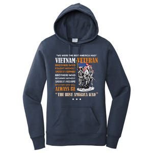 Vietnam Veteran The Best America Had Proud Women's Pullover Hoodie