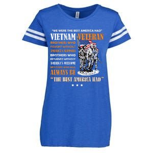 Vietnam Veteran The Best America Had Proud Enza Ladies Jersey Football T-Shirt