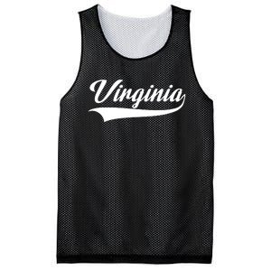 Virginia Va Throwback Design Classic Mesh Reversible Basketball Jersey Tank