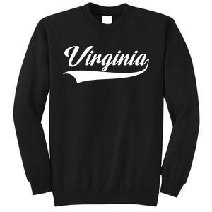 Virginia Va Throwback Design Classic Tall Sweatshirt