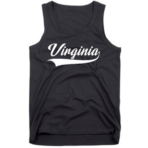 Virginia Va Throwback Design Classic Tank Top