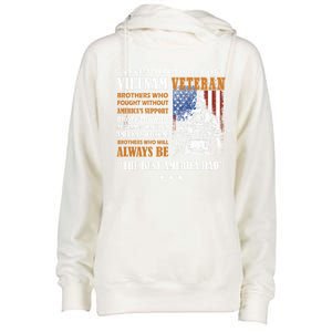 Vietnam Veteran The Best America Had Proud Cute Gift Womens Funnel Neck Pullover Hood